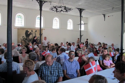 Markering af 125-året for de første polske sæsonarbejdernes ankomst til Danmark i 1893, Godset Lungholms Herskabsstald, den 9.06.2018.